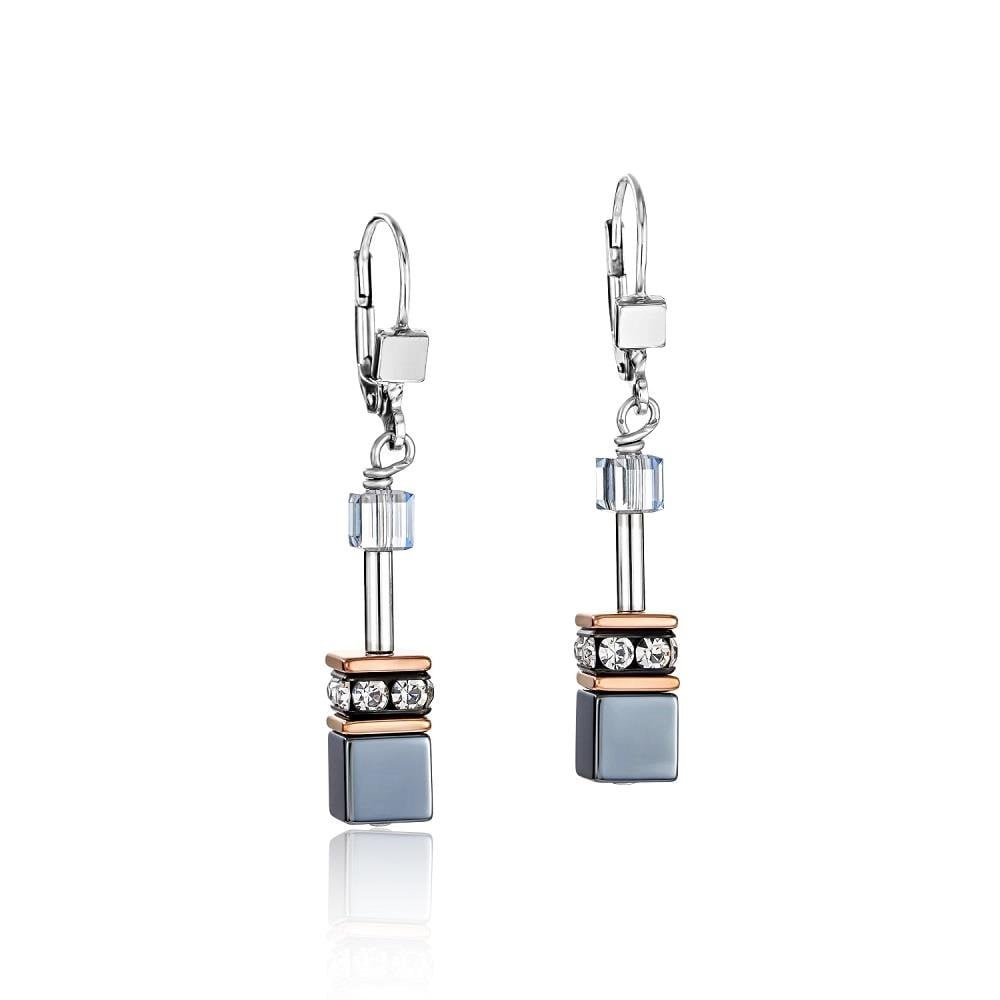 GeoCUBE® Earrings Ice Blue