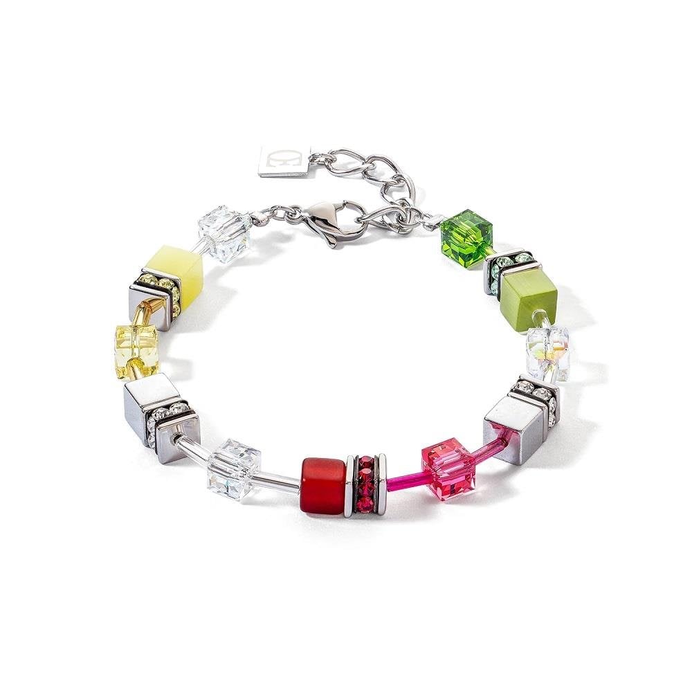 GeoCUBE® Iconic Bracelet Red-Green