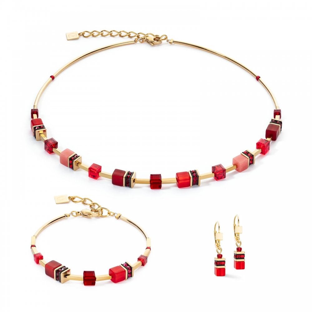GeoCUBE® Iconic Lite Necklace, Bracelet and Earring Set