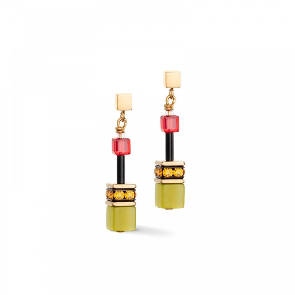 GeoCUBE® Iconic Multicolour Indian Summer Earrings