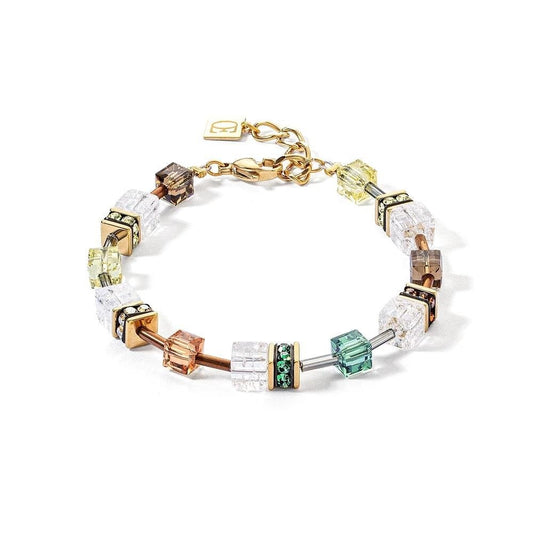 GeoCUBE® Iconic Nature Bracelet Brown-White