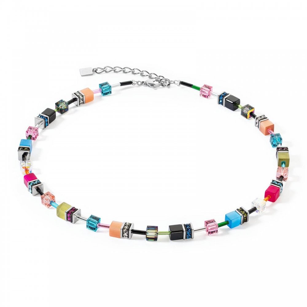 GeoCUBE® Iconic necklace Multicolour Fancy