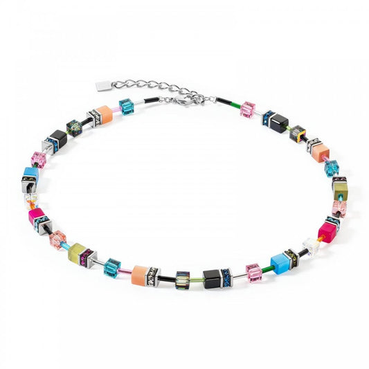GeoCUBE® Iconic necklace Multicolour Fancy