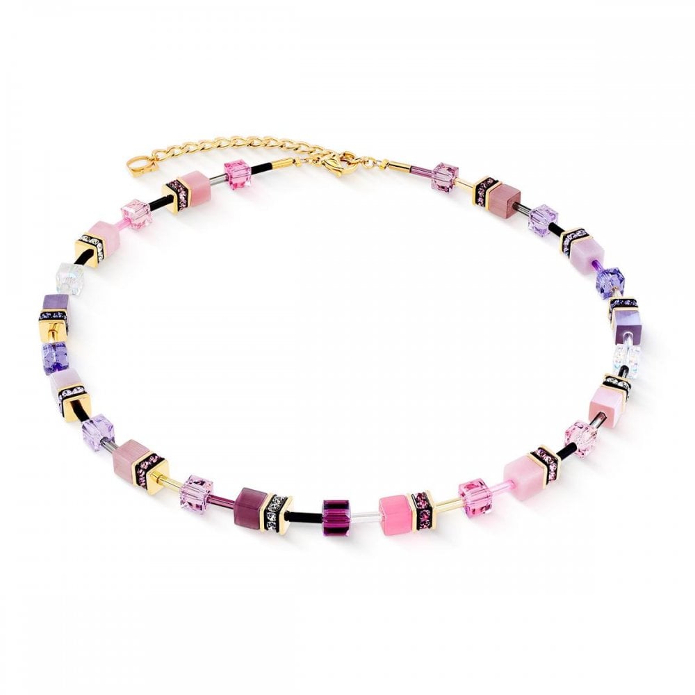 GeoCUBE® Iconic Necklace Pink-lilac