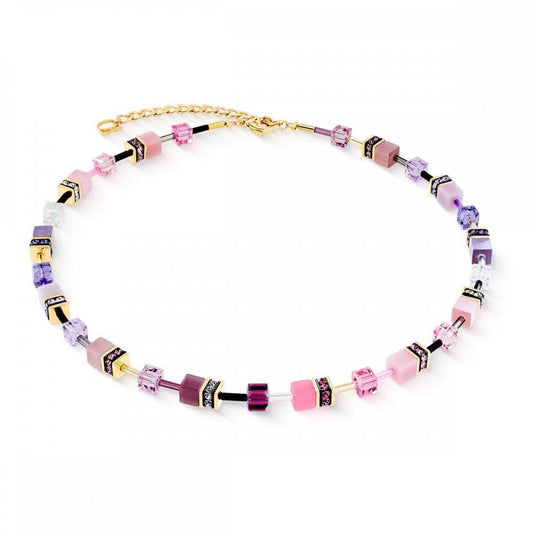 GeoCUBE® Iconic Necklace Pink-lilac