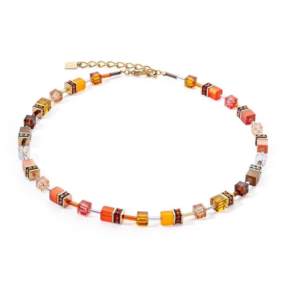 GeoCUBE® Iconic Necklace Sunset Gold