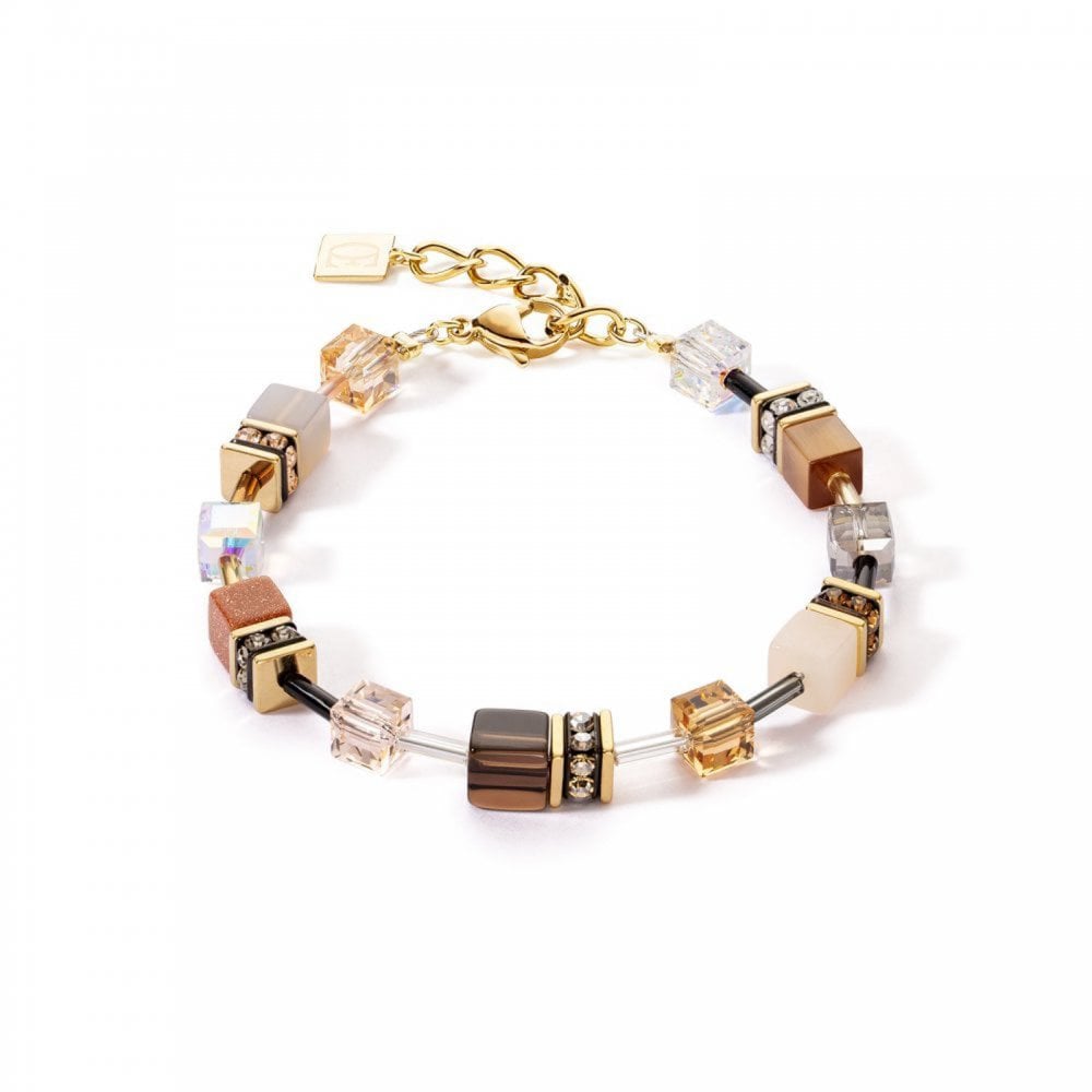 GeoCUBE® Iconic Precious Bracelet Brown