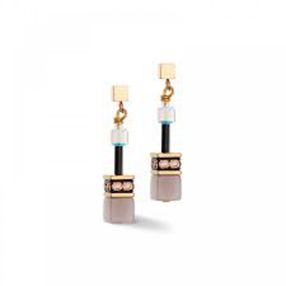 GeoCUBE® Iconic Precious Earrings Brown