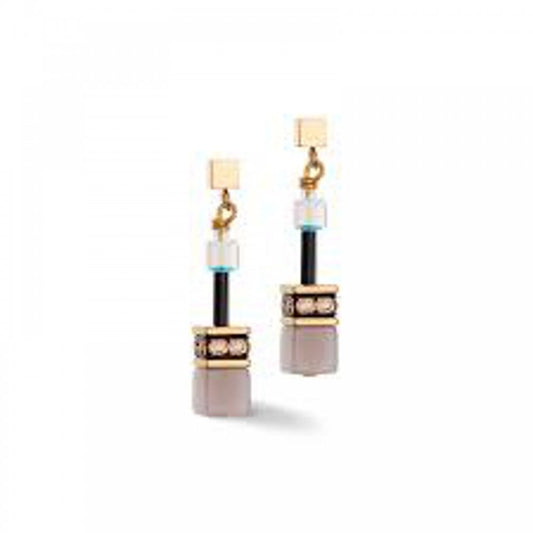 GeoCUBE® Iconic Precious Earrings Brown