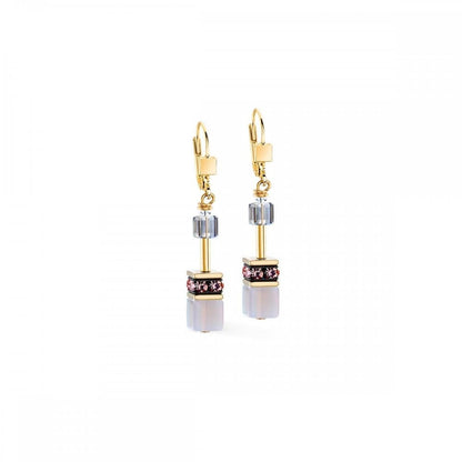 GeoCUBE® Iconic Precious Earrings Golden Blush