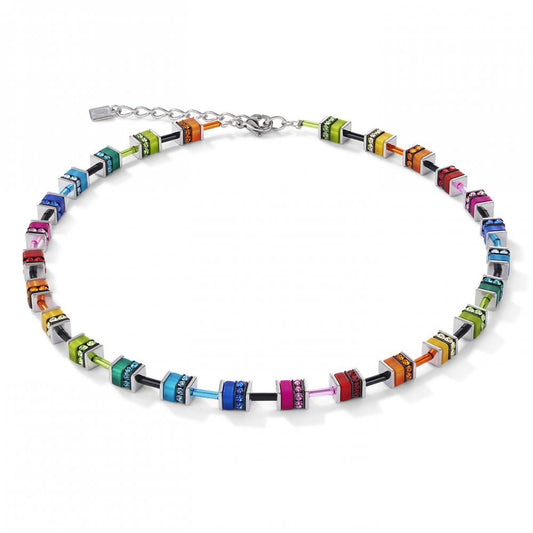 GeoCube Multicolour Necklace