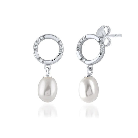 Georgini Alchemy Sol Earrings Silver