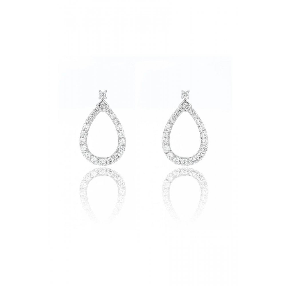 Georgini Goddess Freya Silver Earrings