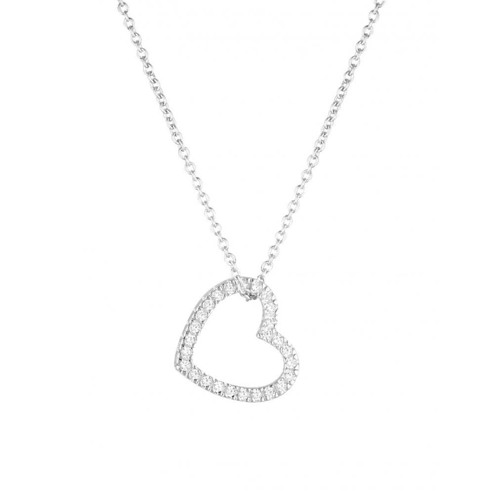 Georgini Hera Heart CZ Silver Pendant