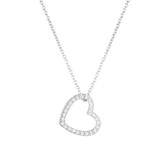 Georgini Hera Heart CZ Silver Pendant