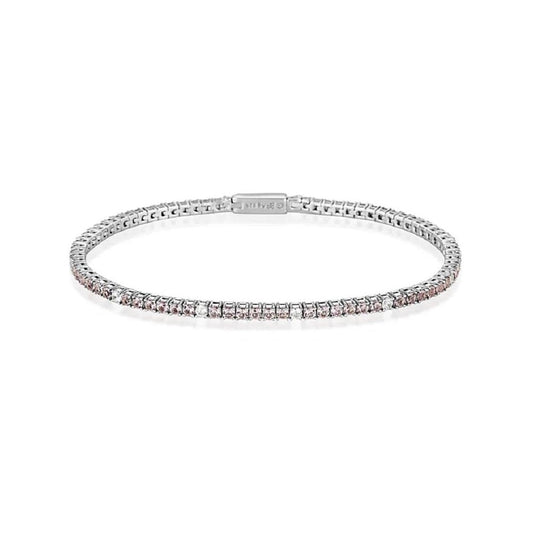 Georgini Milestone  Morganite and White Bracelet