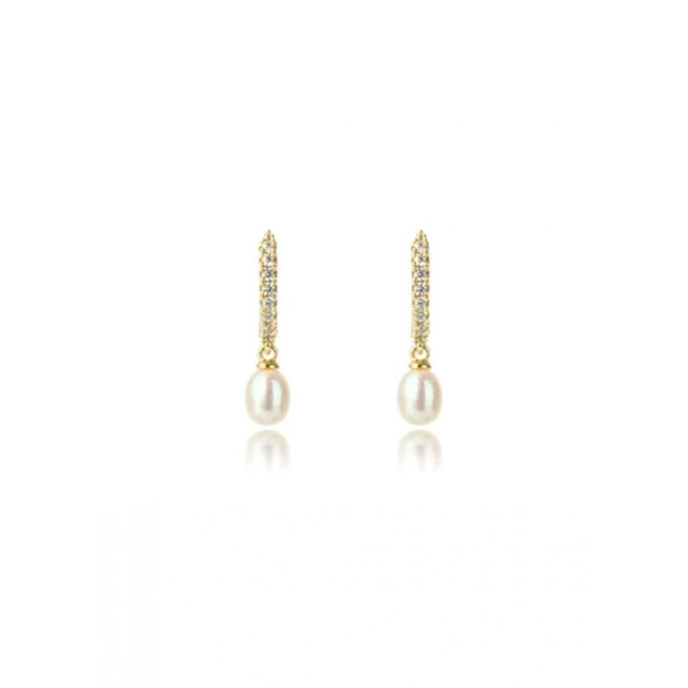 Georgini Oceans Bond Freshwater Pearl Earrings