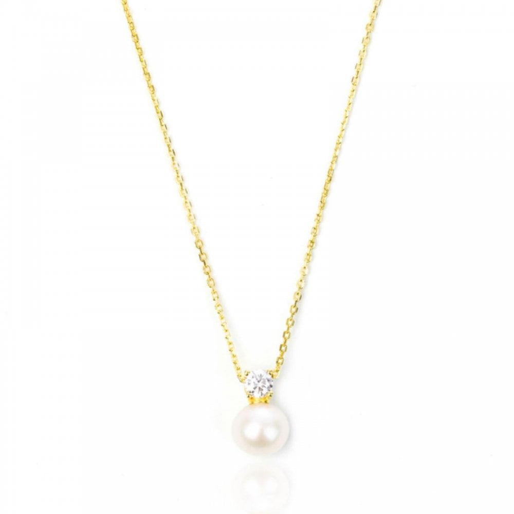 Georgini Oceans Noosa FW Pearl Gold Necklace