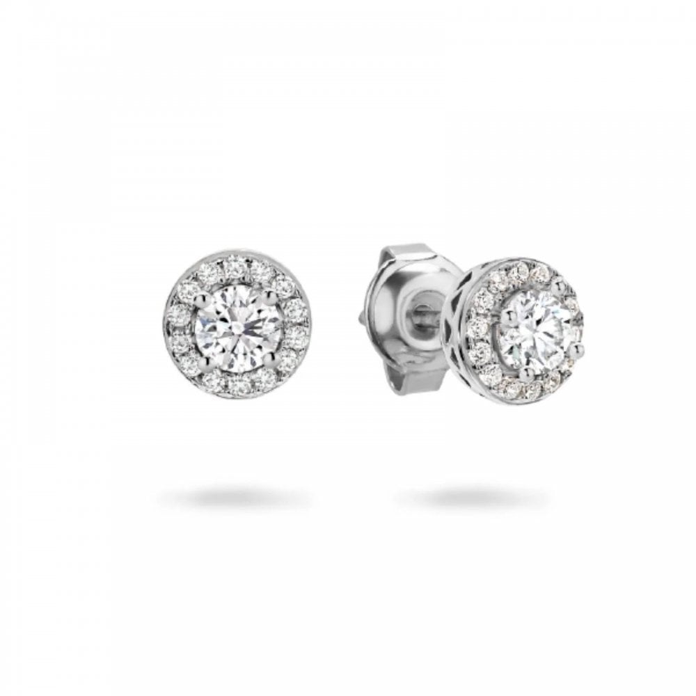 Georgini Petite CZ Cluster Stud Earrings