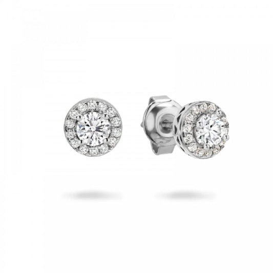 Georgini Petite CZ Cluster Stud Earrings