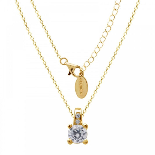 Georgini Red Carpet Venice CZ Gold Plated Necklace
