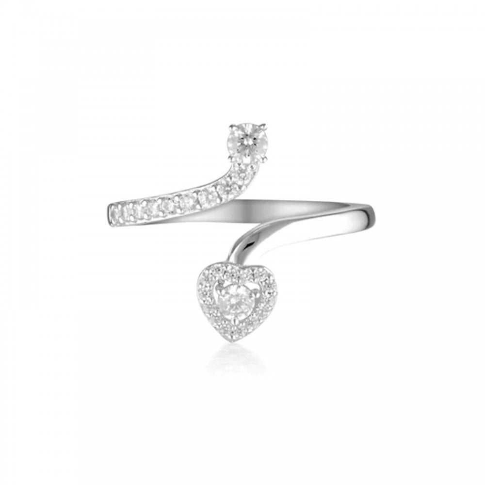Georgini Signature Sealed with a Kiss Ring Size 54