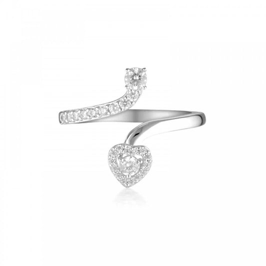 Georgini Signature Sealed with a Kiss Ring Size 54