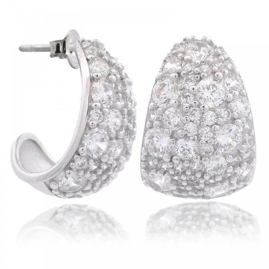 Georgini Sydney Soiree Rose Bay Earrings Silver