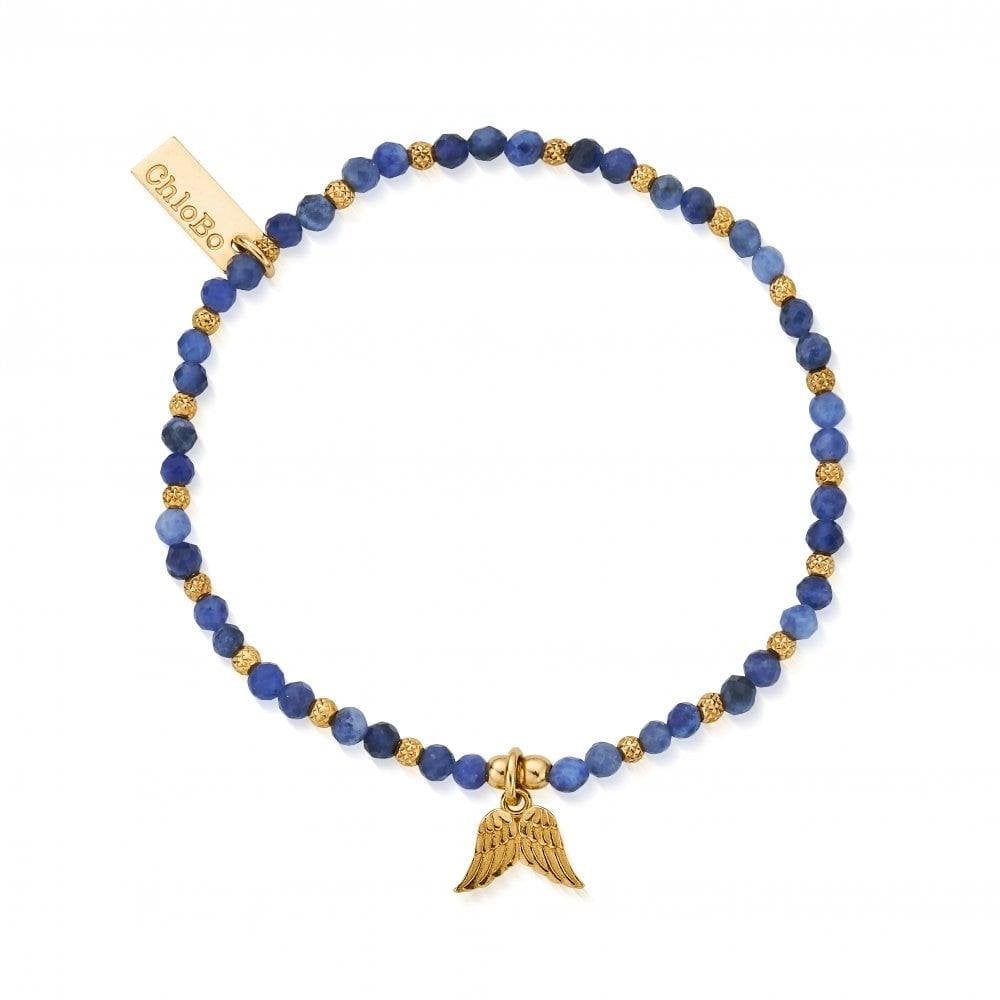 Gold Guidance Sodalite Bracelet