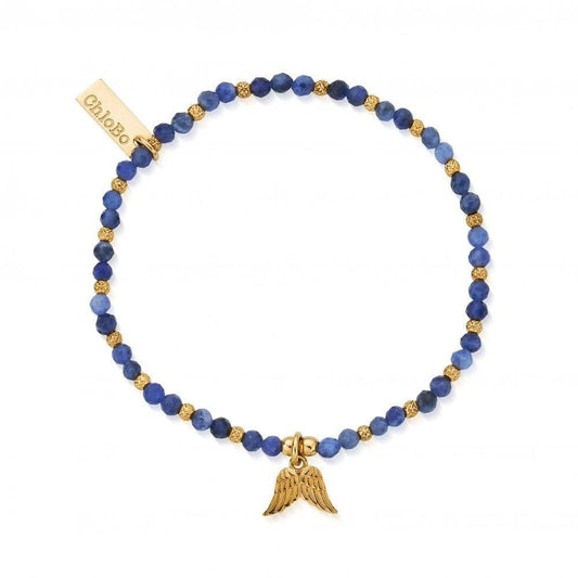 Gold Guidance Sodalite Bracelet