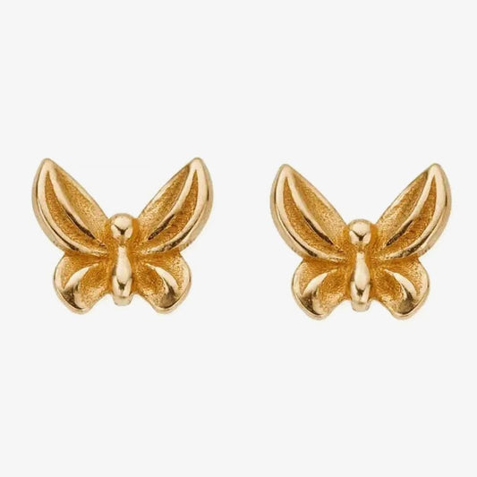 Gold New Beginnings Stud Earrings