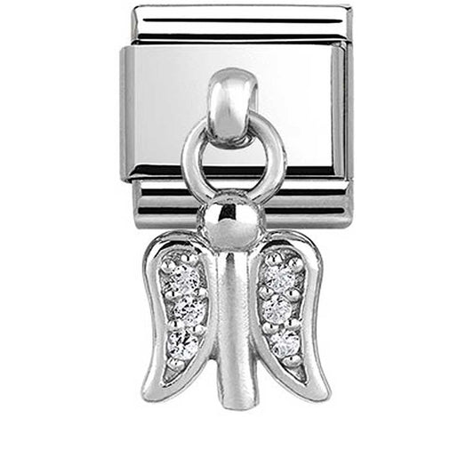 Hanging Angel Pave Link