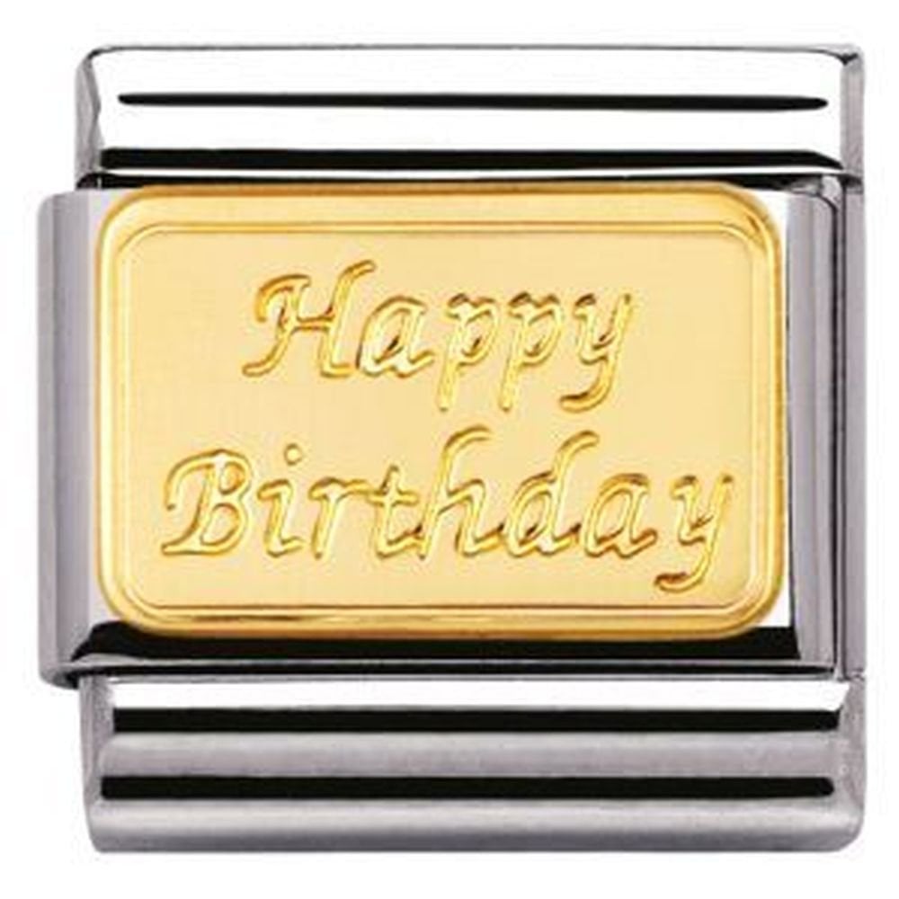 Happy Birthday (engraved)