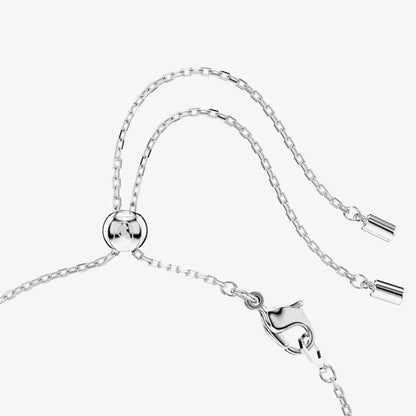 Idyllia Rhodium Plated Yellow Flower Necklace