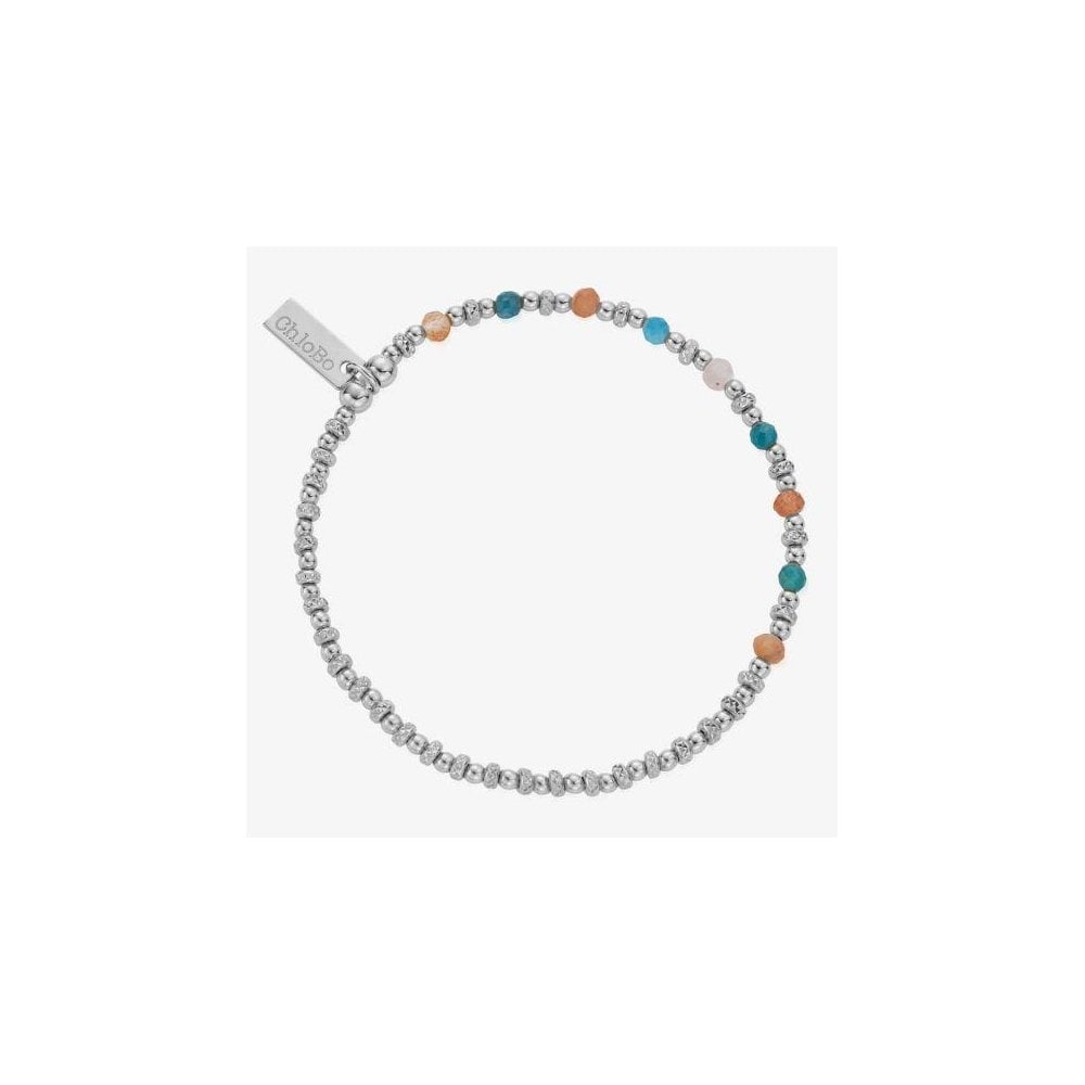 island Energy Radiant Aura Silver Bracelet