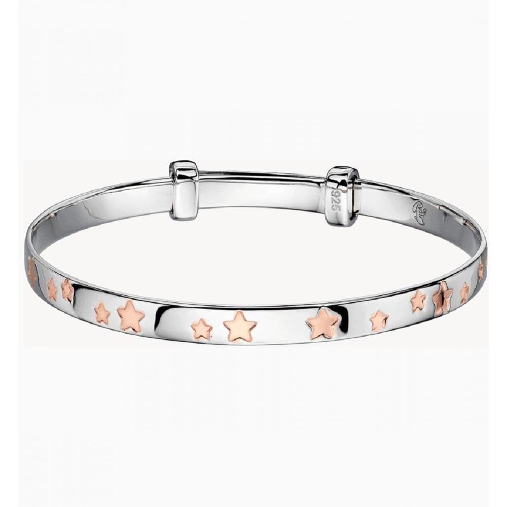 Jessica Rose Gold Star Baby Bangle