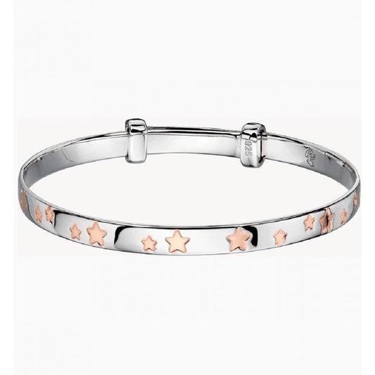 Jessica Rose Gold Star Baby Bangle