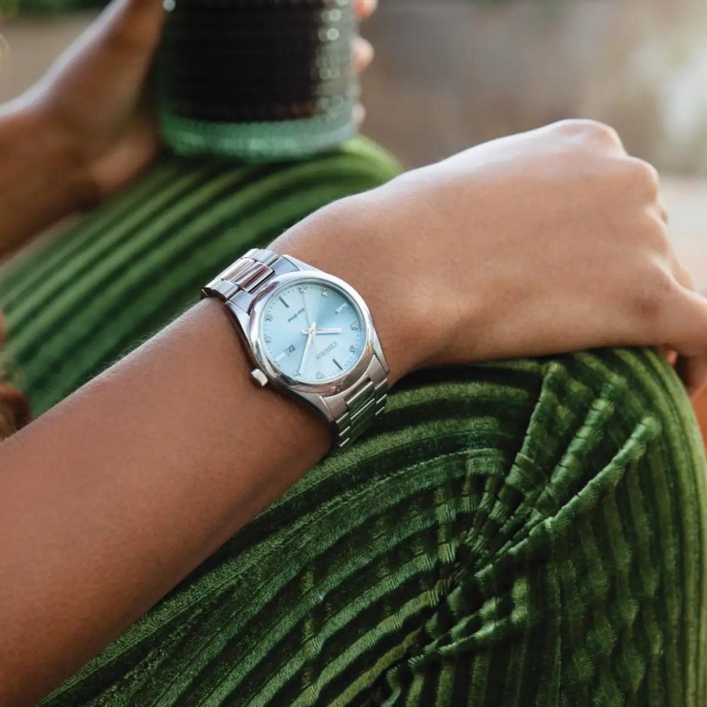 Ladies Diamond Eco-Drive Watch