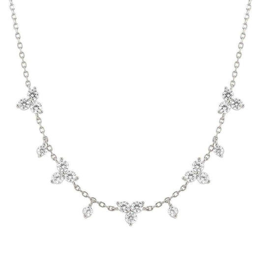 Life Bouquet Sterling Silver Cubic Zirconia
