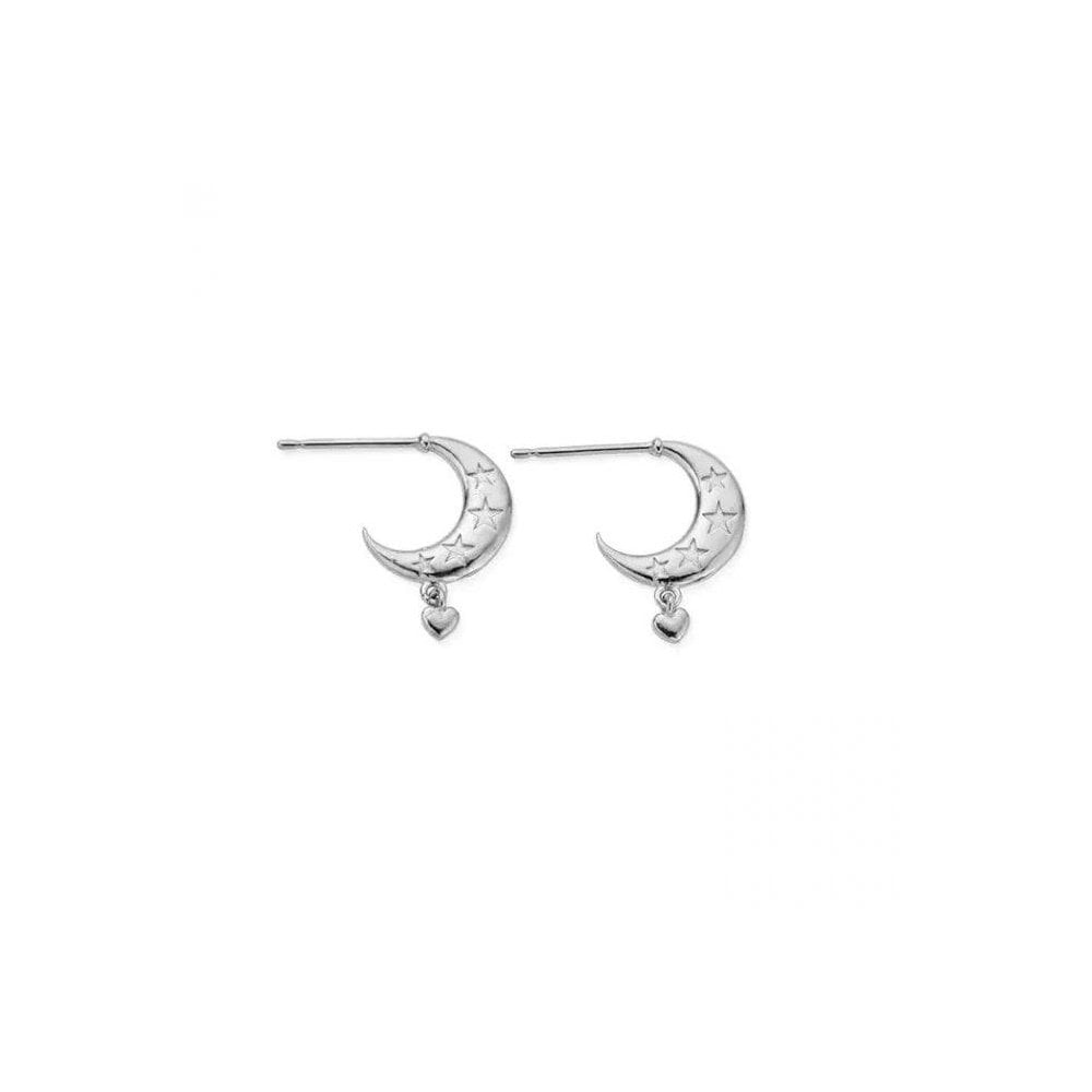 Love by the Moon Huggie Hoops