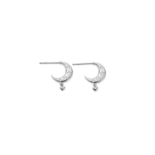 Love by the Moon Huggie Hoops