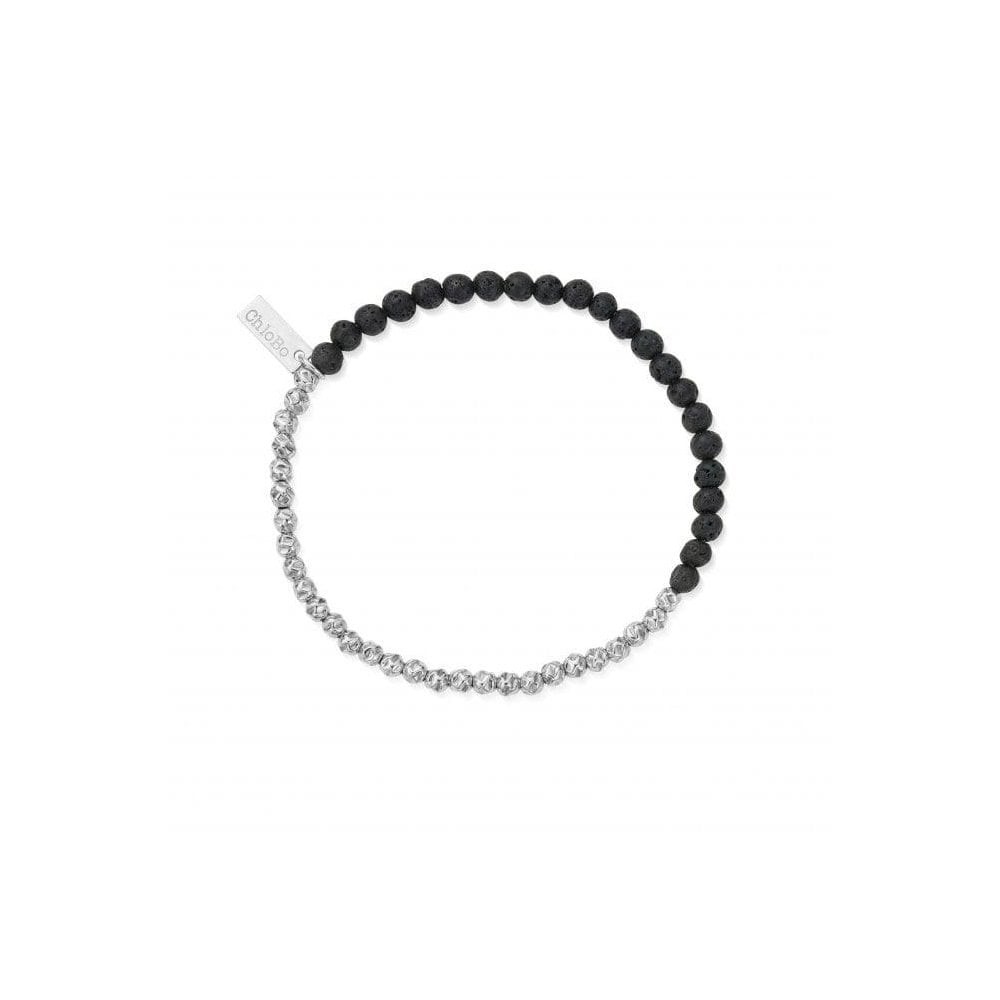 Men's Black Lava Principal Bracelet
