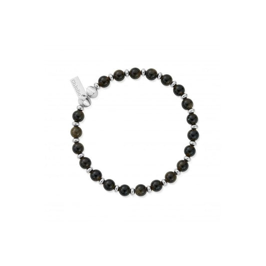 Men's Golden Obsidian Bracelet