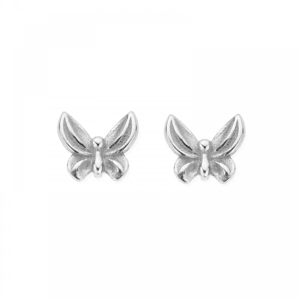 New Beginnings Silver Stud Earrings