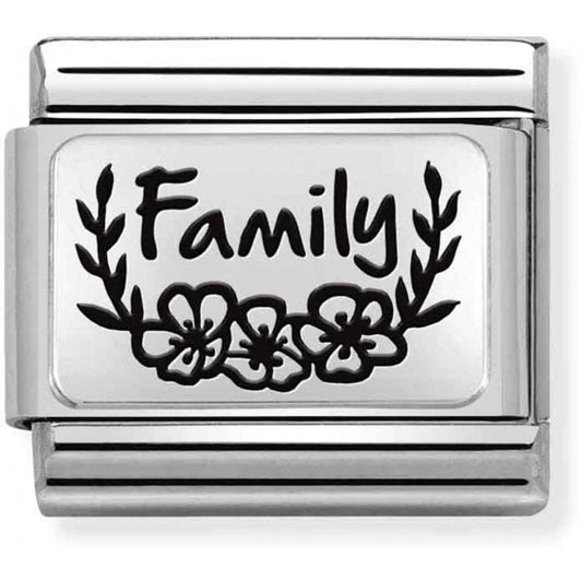Nomination Classic Composible Family Flowers Charm