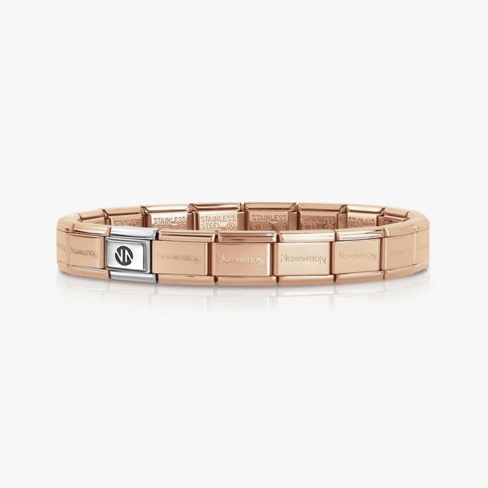 Nomination Composable Rose Gold Classic Starter Bracelet