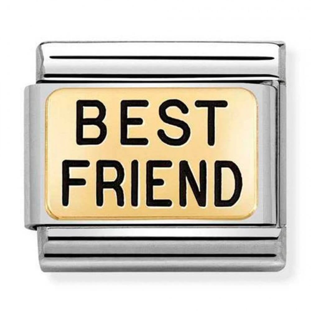 Nomination Gold Plated BEST FRIEND Charm
