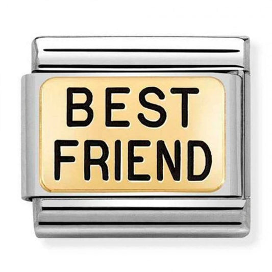 Nomination Gold Plated BEST FRIEND Charm
