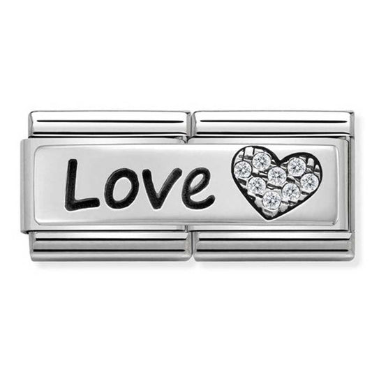 Nomination Love And Heart Double Charm