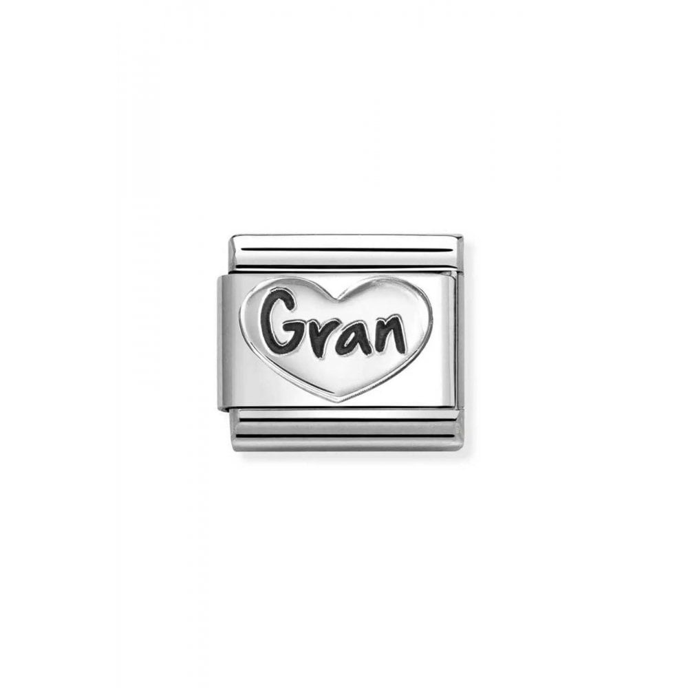 Nomination Silver Heart Gran Charm